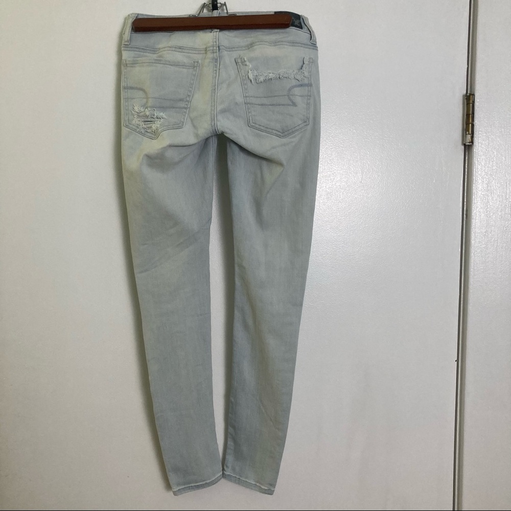 American Eagle Distressed Jeggings - Picture 6 of 9